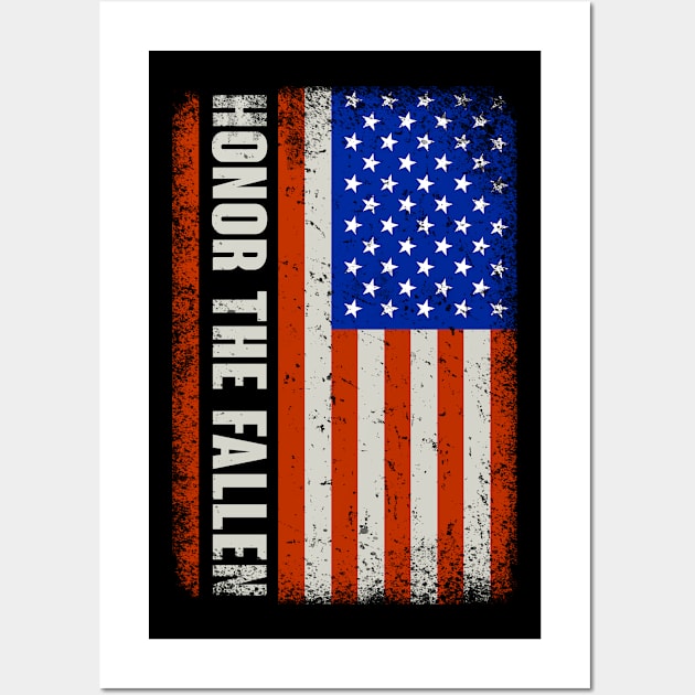 Honor the fallen memorial day 2020 Wall Art by snnt